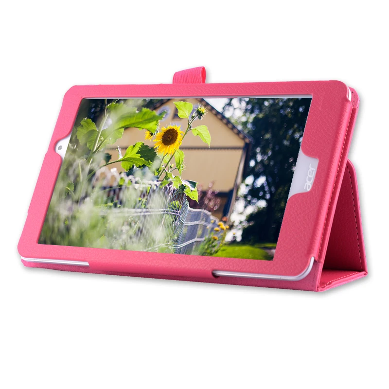Чехол для Acer Iconia Tab 8 A1-840 FHD GARUNK Твердый защитный чехол-подставка из кожи с откидной