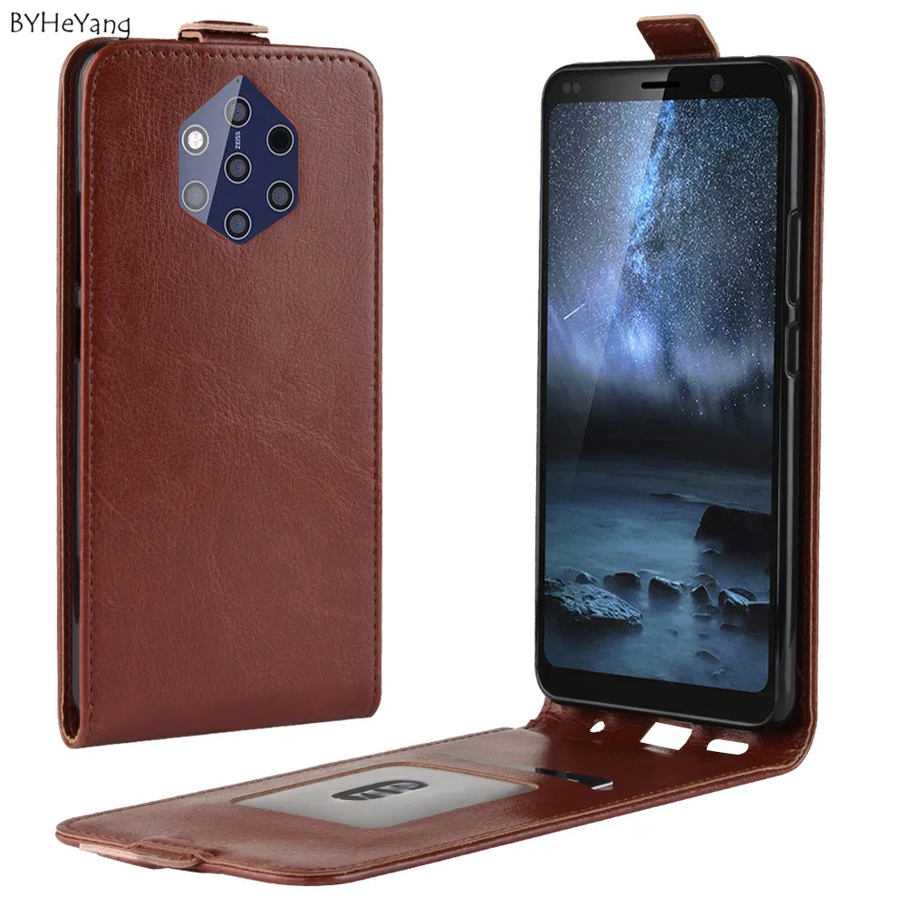 BYHeYang для NOKIA 9 PureView чехол из искусственной кожи флип-чехол NOKIA9 TA-1094 роскошный