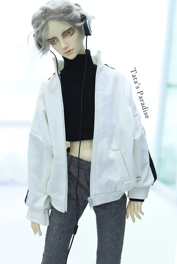 1/4 1/3 весы BJD одежда аксессуары искусственная кожа Однотонная куртка для