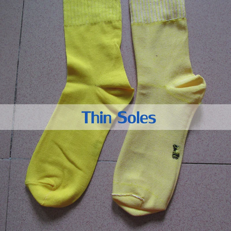 1 пара тонкие подошвы спортивные длинные футбольные носки для велоспорта бега