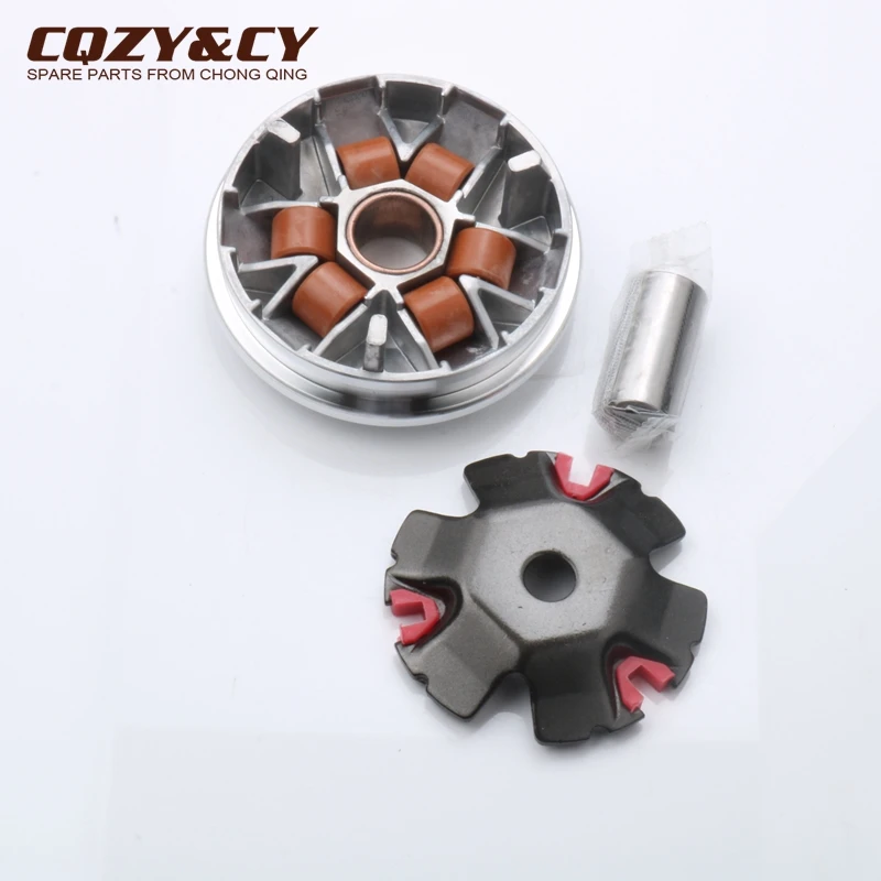 Scooter high performance Variator Set for Peugeot Buxy M 50 Elyseo 2004 Jetforce Looxor TSDI Vivacity 50cc |