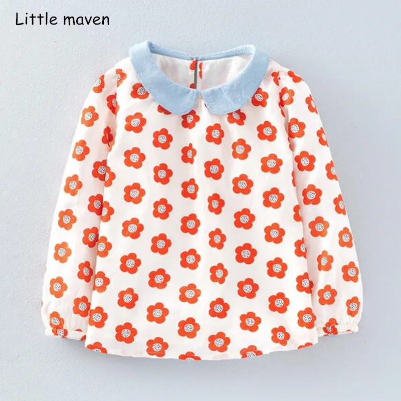 Little maven/детская брендовая одежда для маленьких девочек Новинка 2018 года осенние