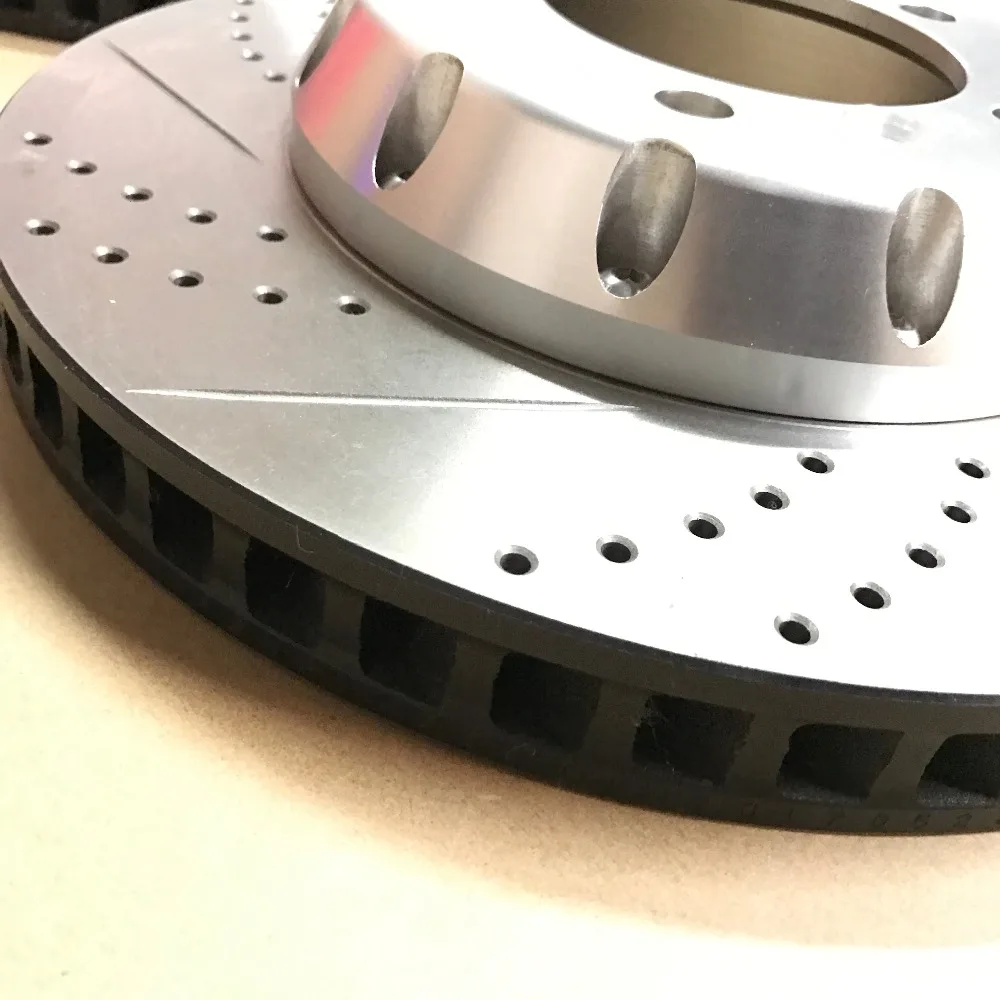 

Jekit car accessories 362*32mm slot and drilled brake disc with centerbell for 9040 brake calipers for BMW F30 328i front