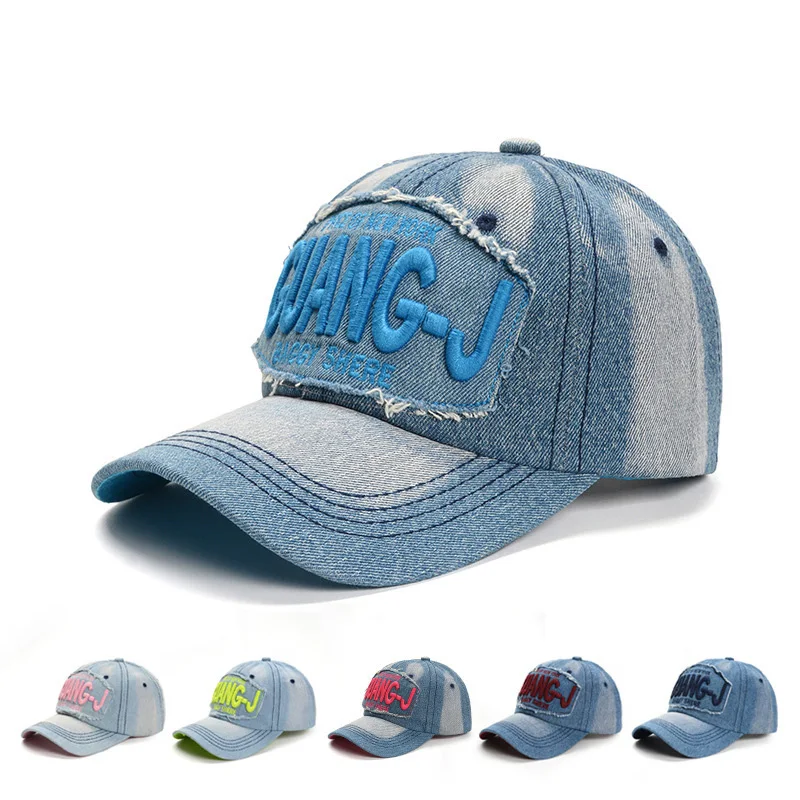 FZ1 Multicolor embroidery alphabet baseball caps Adjustable casual cowboy hat Outdoor sports sunscreen climbing cap sale | Аксессуары