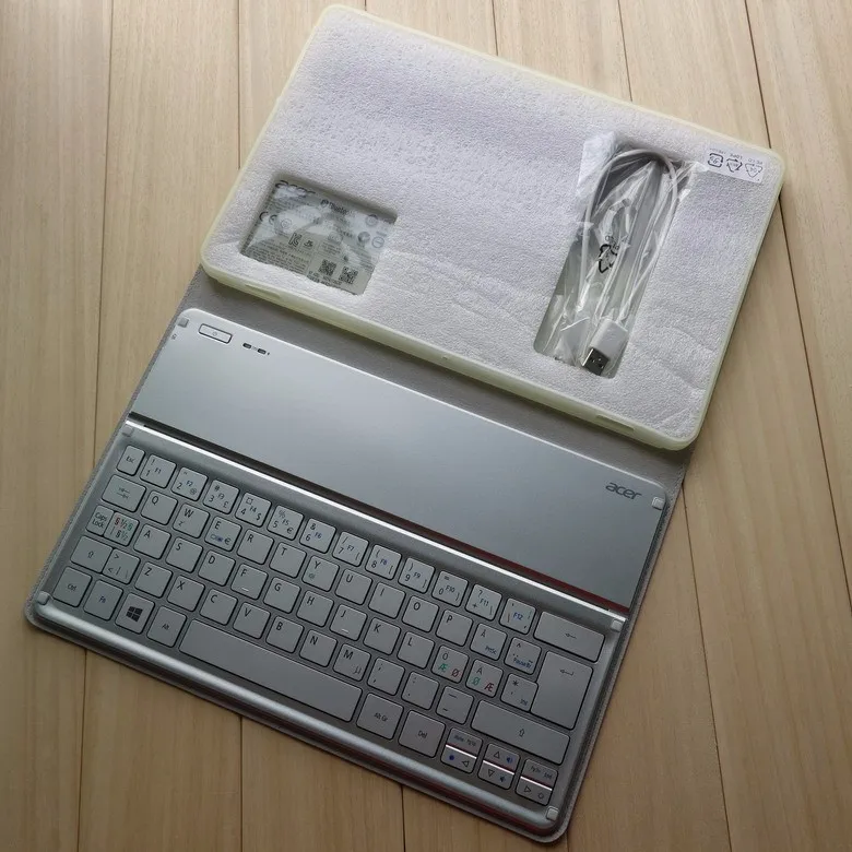 Беспроводной Чехол для клавиатуры Bluetooth для acer Iconia W700 с европейской клавиатурой