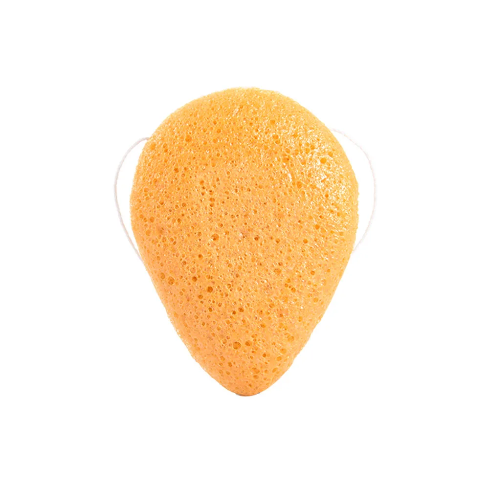 yellow Fulljion 6 цветов натуральный Konjac спонж для лица очищающая моющая губка для отшелушивания очищающий спонж средство для очищения лица - Цвет: yellow
