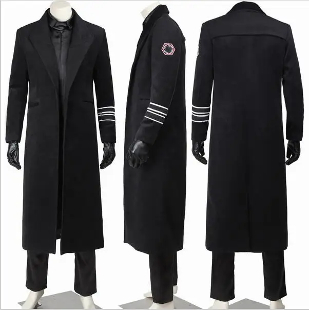 Костюм «Звездные войны», hux, для взрослых, Starkiller Base General Hux, костюм для косплея, Звездные войны, униформа генерала-командора
