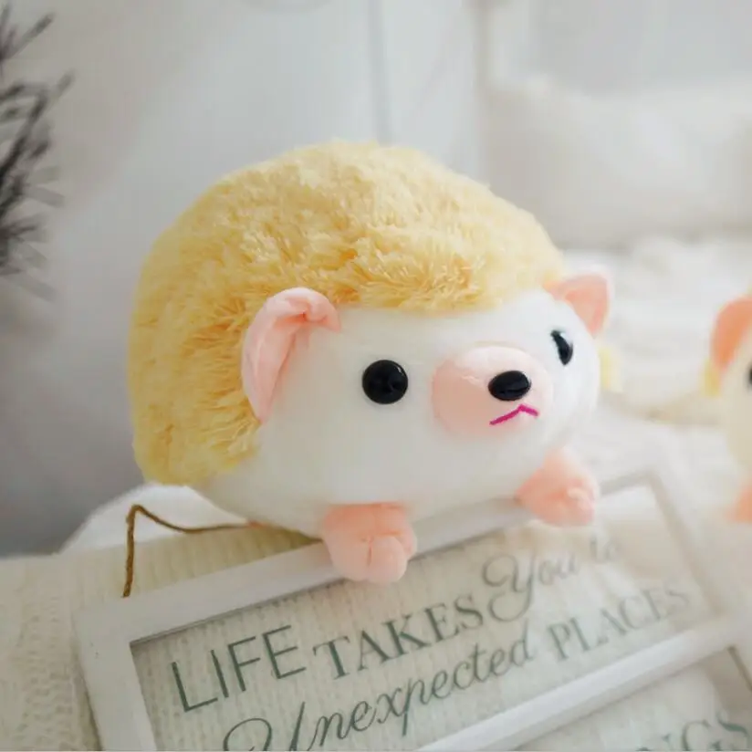 32-40 см милый мягкий Ежик животное кукла чучела плюшевая игрушка ребенок дети дома Свадебная вечеринка игрушки для детей ребенок подарок - Цвет: yellow