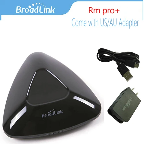 Беспроводной пульт дистанционного управления Broadlink rm pro+/RM mini3, WiFi/IR/RF, работает с Alexa Google home, умный дом - Комплект: RM3 US adapter 1pc