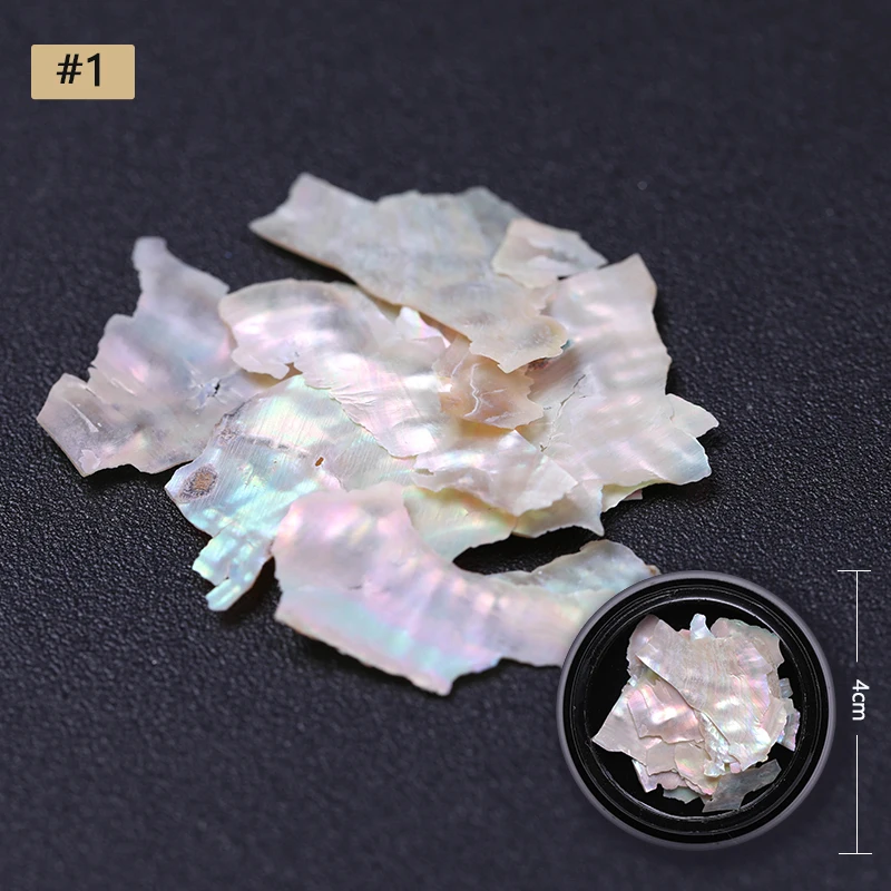 Ракушки для ногтей Натуральный Камень Неправильной Формы сломанные хлопья