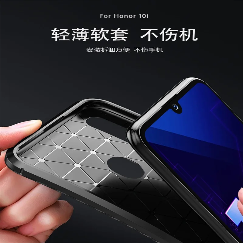 Чехол для Huawei Honor10i P Smart Plus тонкий мягкий бампер huawei Enjoy 9 S задняя крышка 2019 |