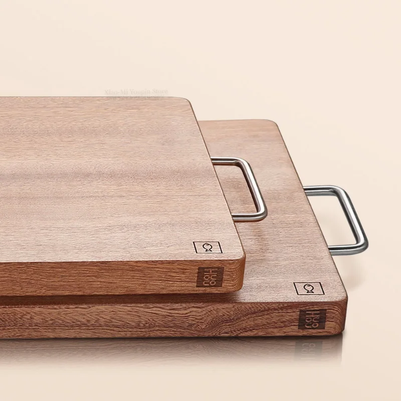 Xiaomi Mijia Huohou деревянная разделочная доска для кухни Толстая разделочная доска инструменты для овощей и мяса кухонные принадлежности разделочная доска