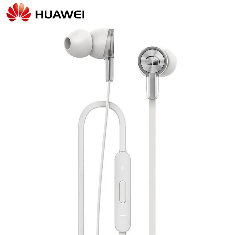 White huawei Honor AM15 Wried гарнитура ABS материал с микрофоном для huawei Honor 9 mate P10 - Цвет: White