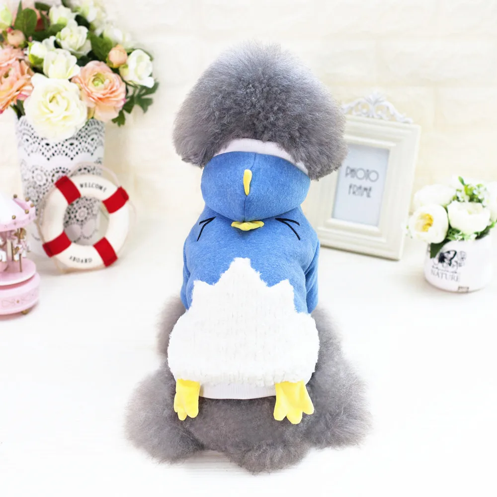 Розовая Синяя Одежда для питомцев щенков-питомцев комбинезон маленьких собак