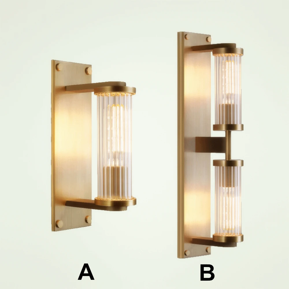 Фоновая стена для гостиной лампа спальни длинный настенный светильник с двойной