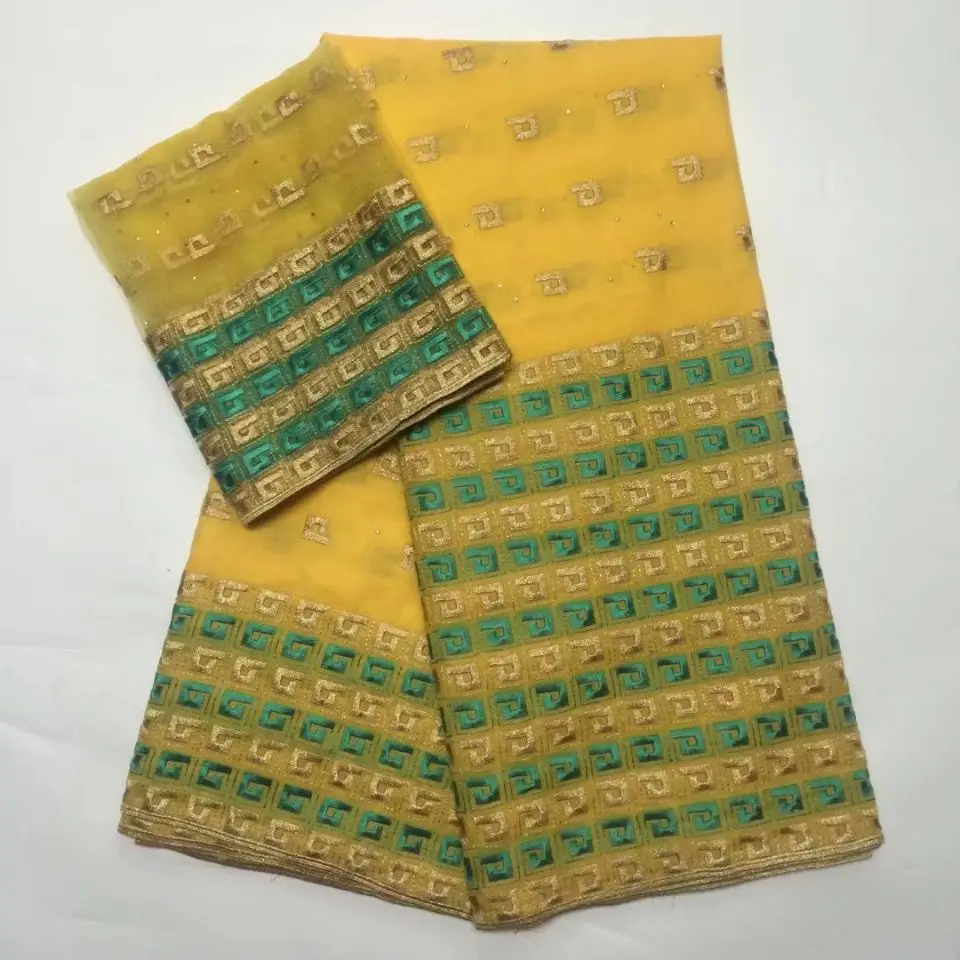 Швейцарская вуаль Кружево Ткань швейцарский набор 3 + 2 ярдов хлопка и шарф для