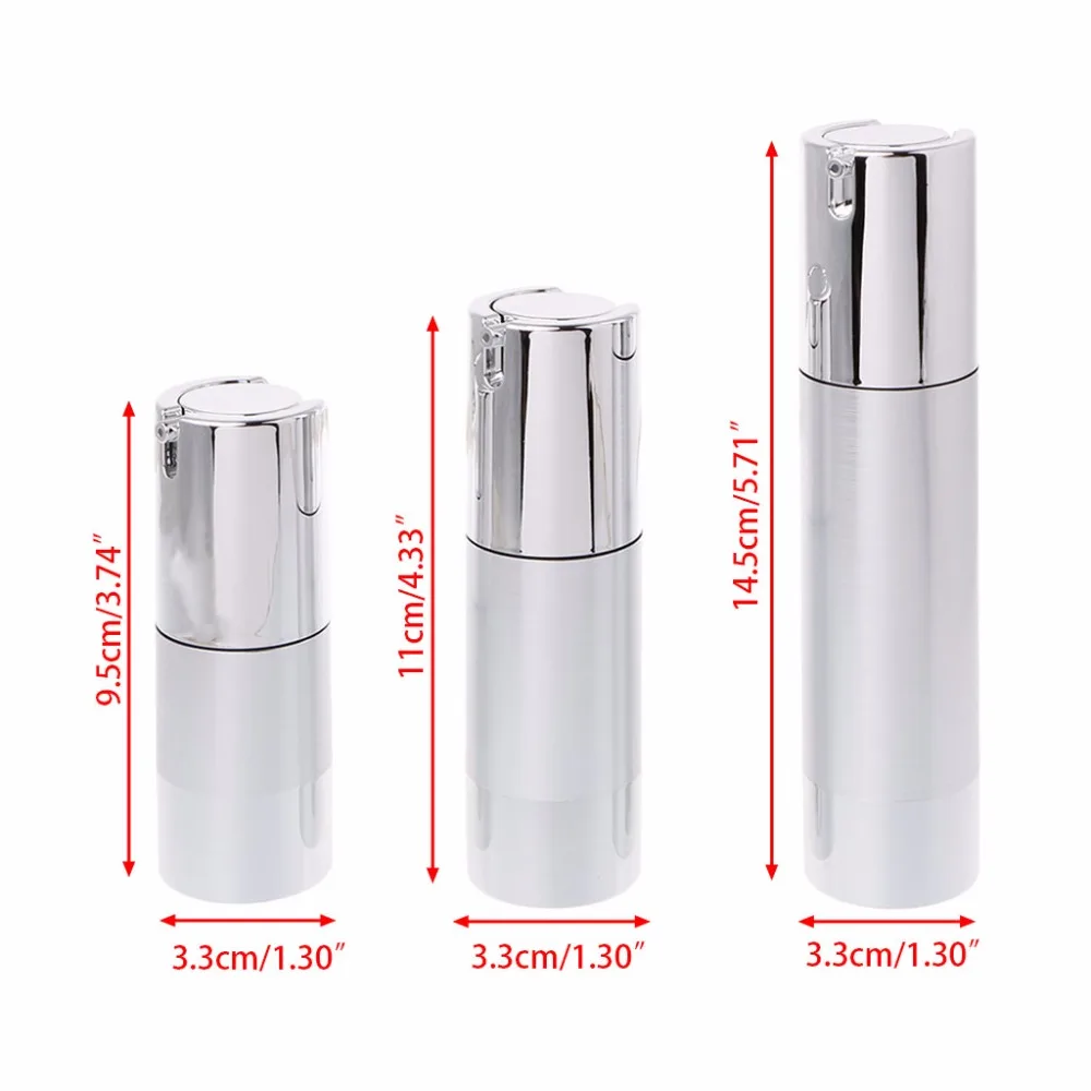 Пустая безвоздушная бутылка YA пластиковый насос для макияжа дорожный инструмент