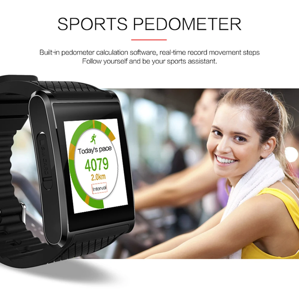 SMARCENT X11 Smartwatch 4 Гб Встроенная память с 2,0 м Смарт-часы с камерой Поддержка 3g WI-FI gps MTK6580 смарт-Браслет фитнес-трекер Android 5,1