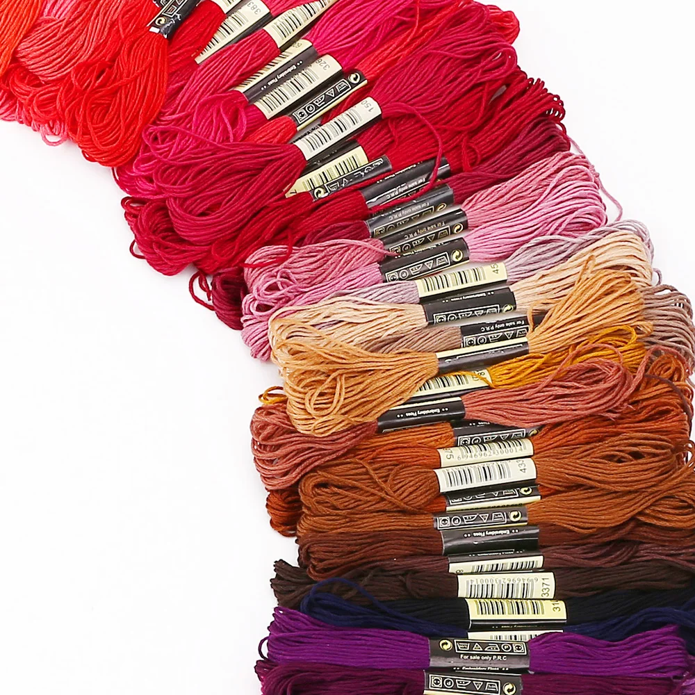 Набор для вышивки крестиком DMC 150 шт. набор рукоделия хлопчатобумажная нить шитья