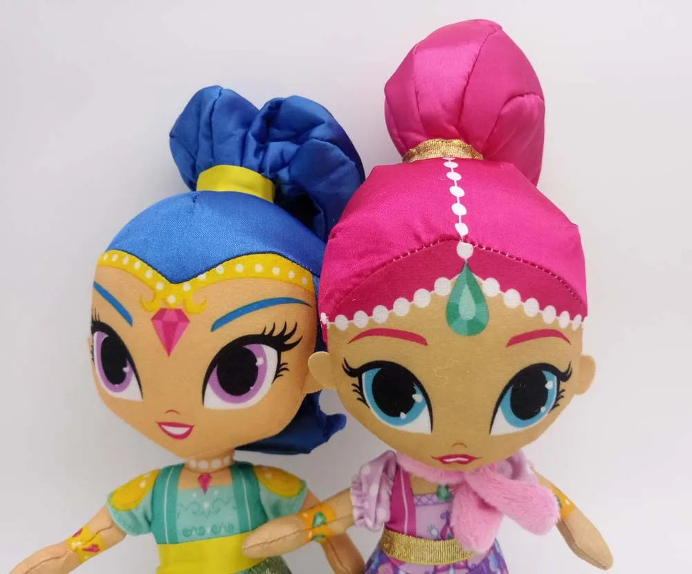 Милые мягкие куклы Shine GirlAuthentic Shimmer Sister плюшевые игрушки для детей подарок внешней торговли плюшевые куклы wishes genie littl