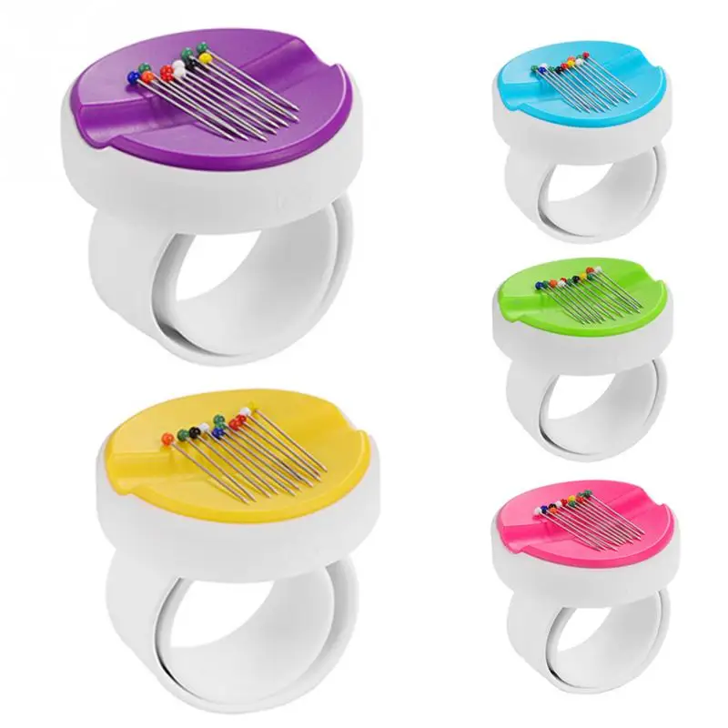 Магнитный браслет одежда Пластик DIY круглые швейная игла чехол ящик для хранения