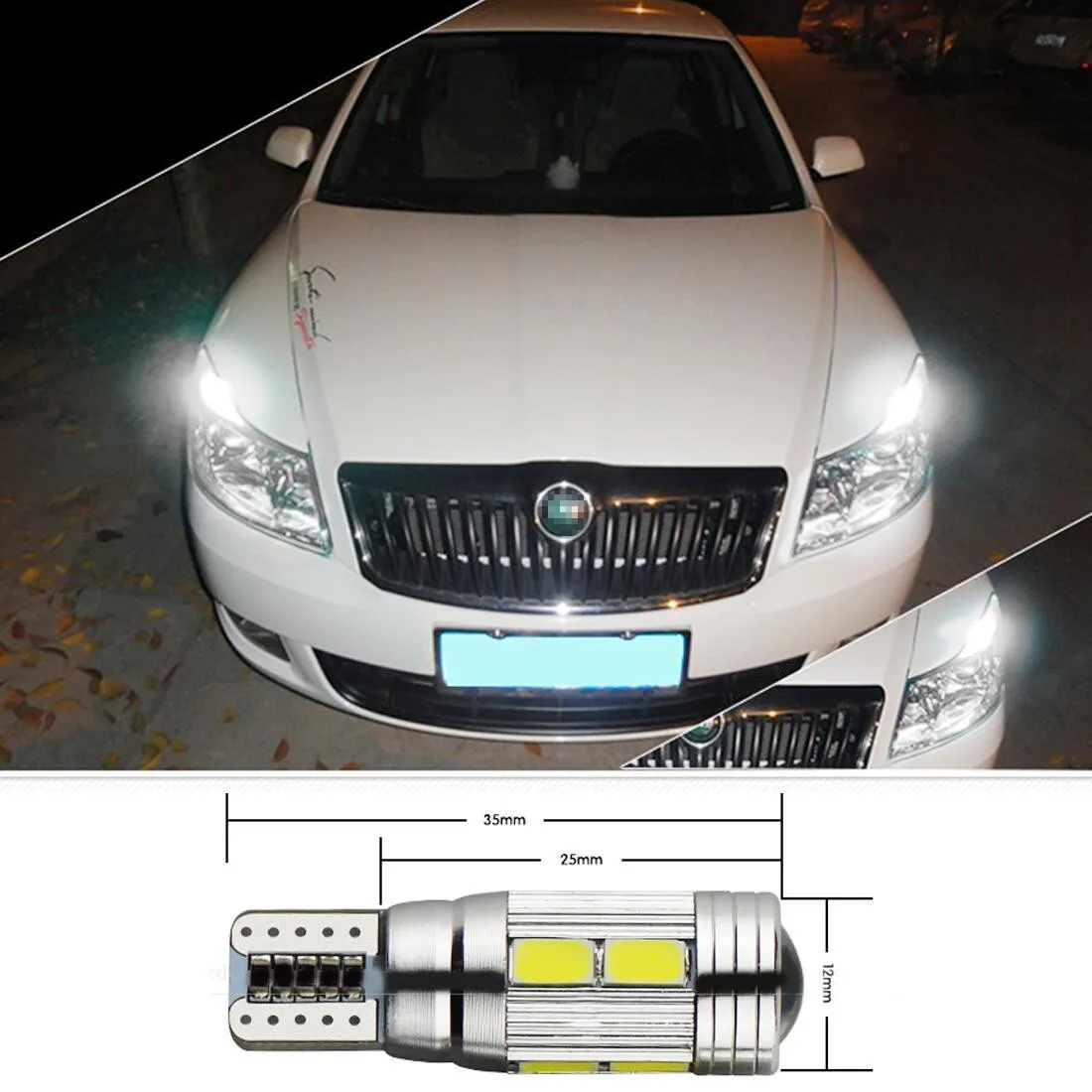 Габариты октавия а5 цоколь 83 фото