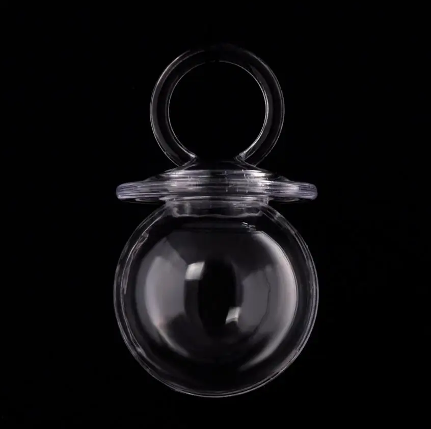 Прозрачная/Розовая/синяя пластиковая бутылочка для кормления коробка конфет и