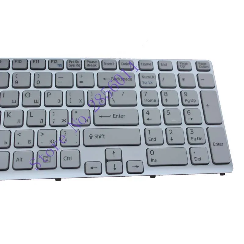 Новая клавиатура для ноутбука sony vaio SVE17 SVE1711 SVE1712 SVE1713 SVE1712L1E SVE1713G1EW SVE1711C5E SVE171C11 witte