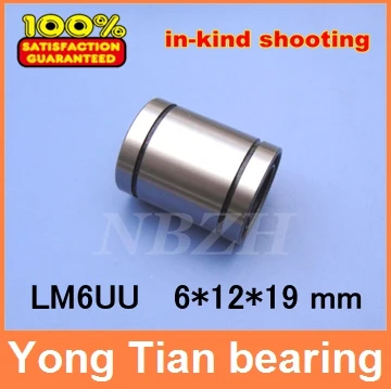 Стандартные линейные подшипники калибра 6 мм LM6 / LM6UU LB6UU 6*12*19 Линейный
