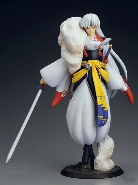 23 см ПВХ японская аниме фигурка Inuyasha Sesshoumaru экшн Коллекционная модель игрушки для