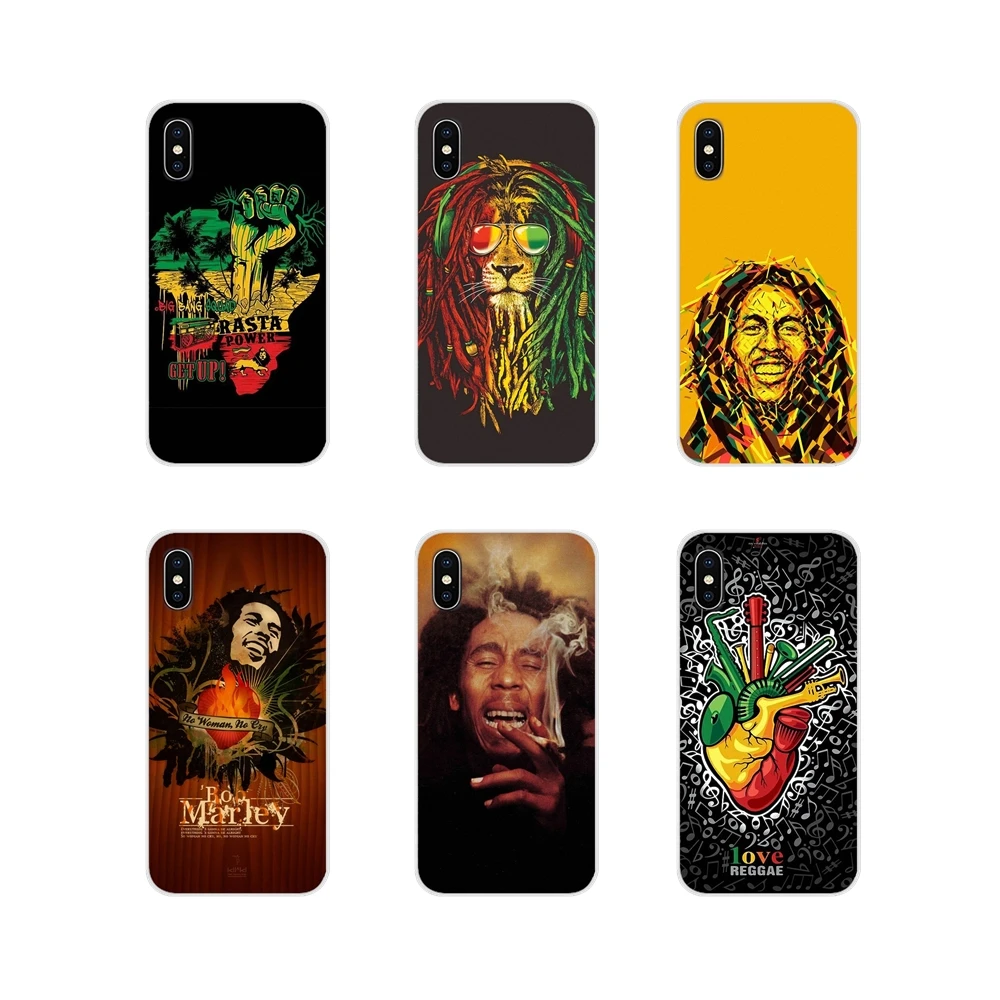 Мягкий чехол для Xiaomi Redmi Note 6A MI8 Pro S2 A2 Lite Se MIx 1 Max 2 3 Oneplus 6T bob themarley lion rasta