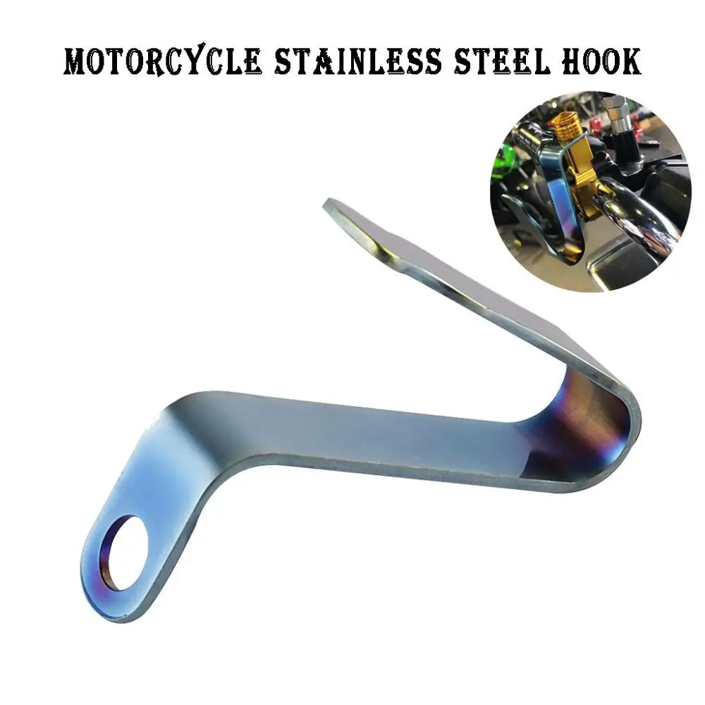 Мотоцикл крюк из нержавеющей стали для Kawasaki Z800 Z1000 Z900 ER6N Z650 Versys 650 Yamaha MT07 MT09 MT10