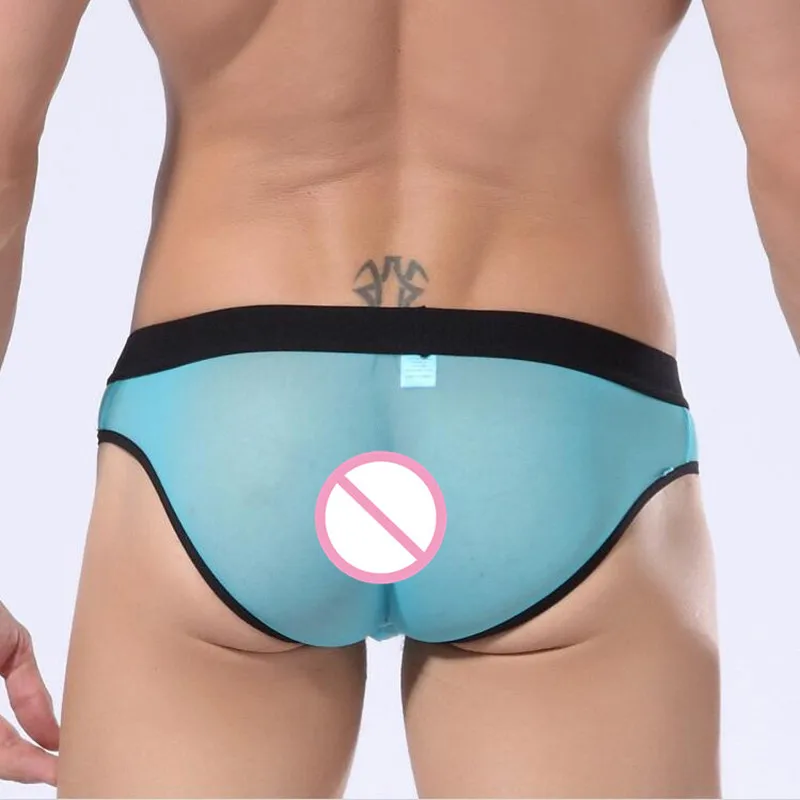 Мужское нижнее белье сетчатые прозрачные трусики мужское сексуальное