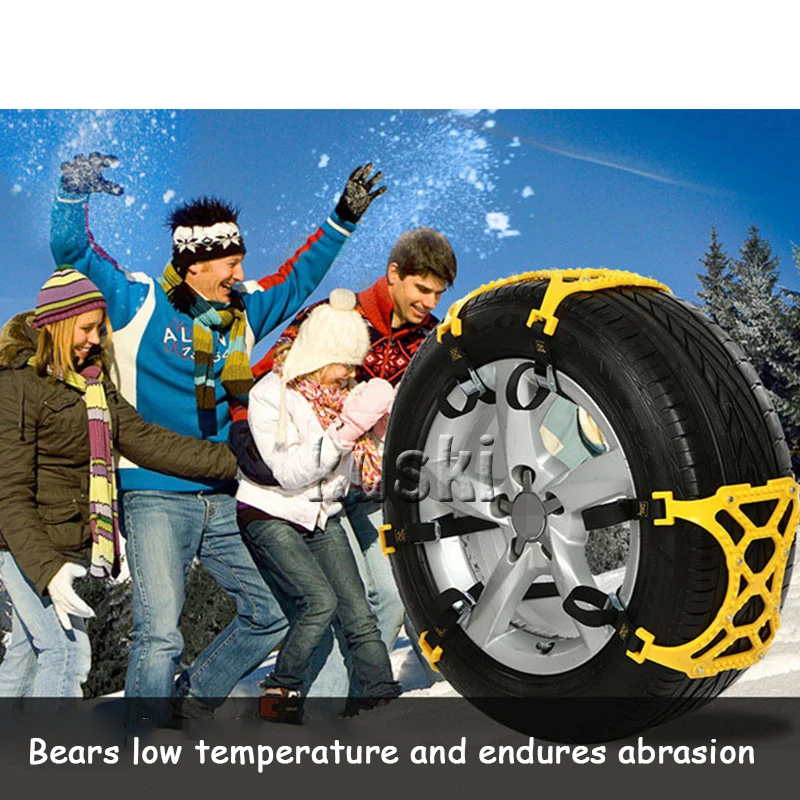 6X стиле с зимним принтом машинками на шина противоскольжения цепи для Peugeot 307 206 308