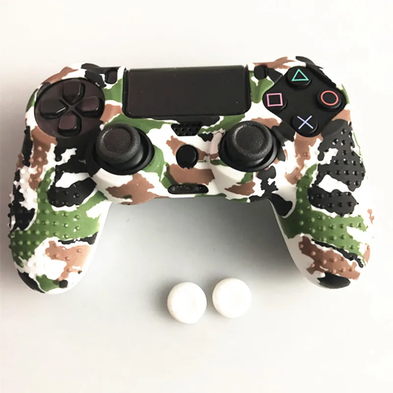Силиконовый гелевый защитный чехол для контроллера PS4 точки Декаль кожух Playstation 4