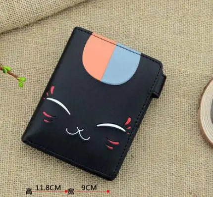 Natsume's Book of Friends мужские кошельки с застежкой дизайн короткие ПУ Natsume Yuujinchou женские кошельки с карманами для монет Кошельки Держатель для карт - Цвет: 6