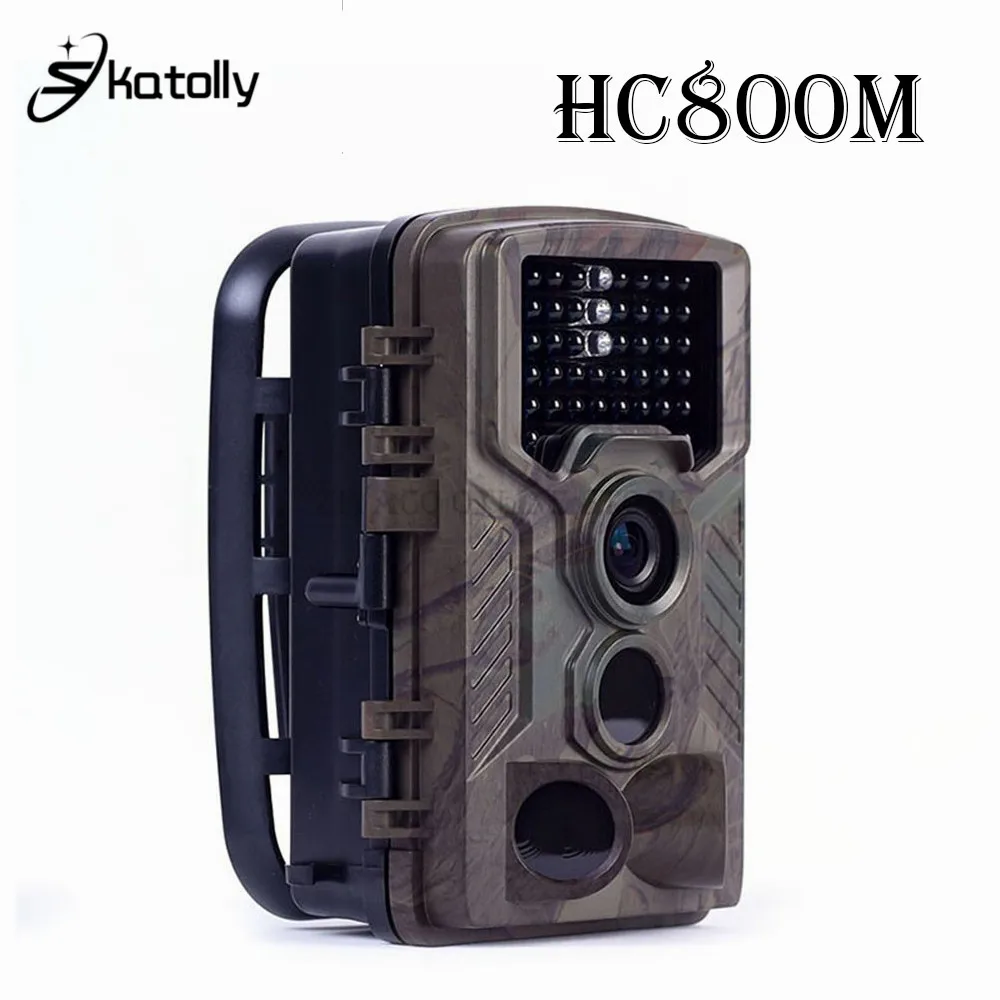 Skatolly охотничья камера HC300M 700G 3g GSM 1080P фото ловушки инфракрасного ночного видения дикой природы камера s Охотник Скаутинг Chasse - Цвет: HC800M