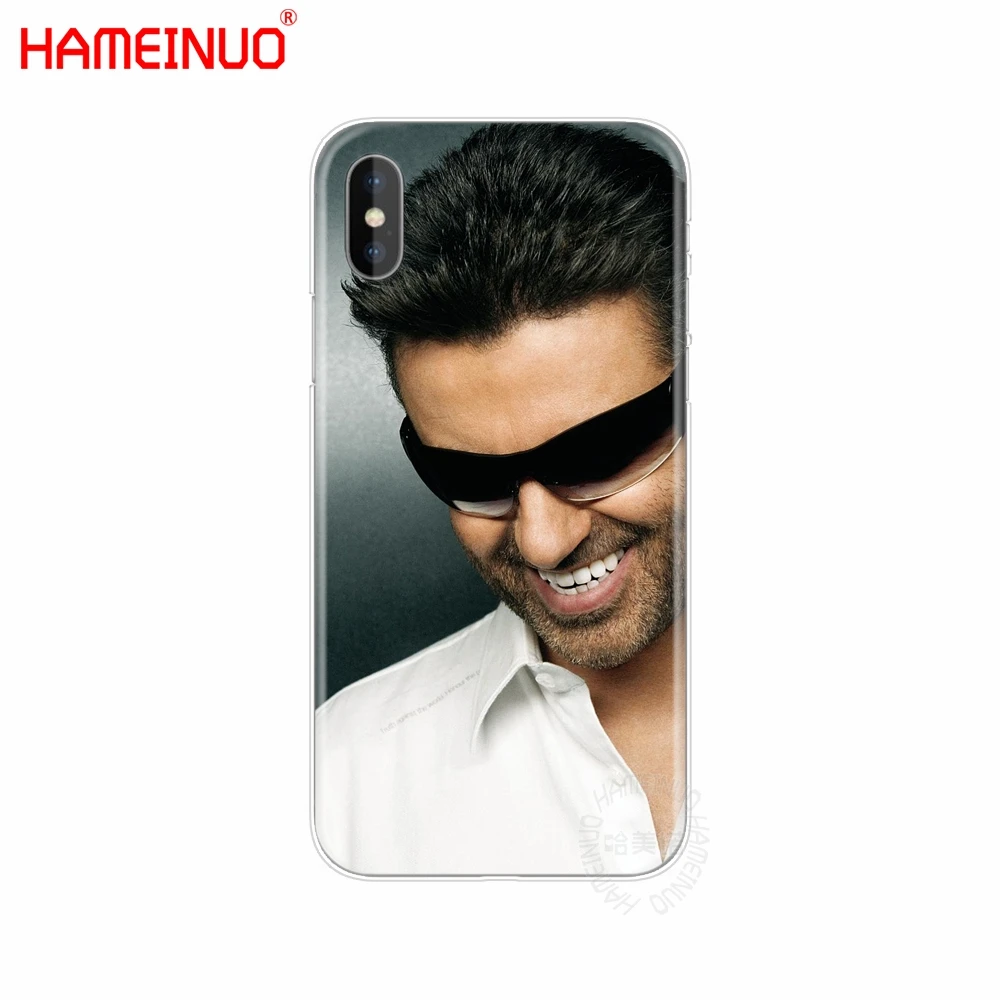 HAMEINUO Джордж Майкл Чехол для мобильного телефона iphone X 8 7 6 4 4S 5 5S SE 5c 6s plus - Цвет: 60176