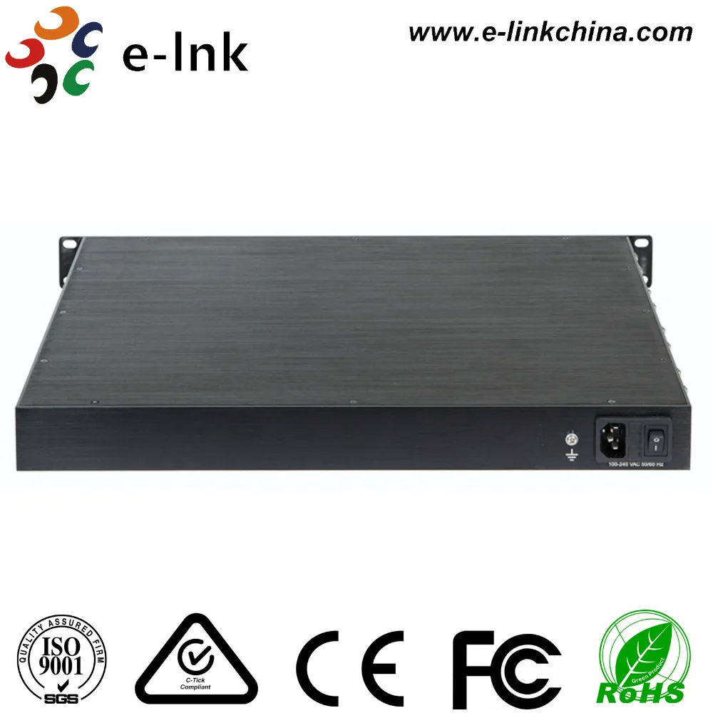 Неуправляемый 24 портовый 10/100Base TX (PoE +) + 2 10/100/1000Base T/SFP комбинированный коммутатор