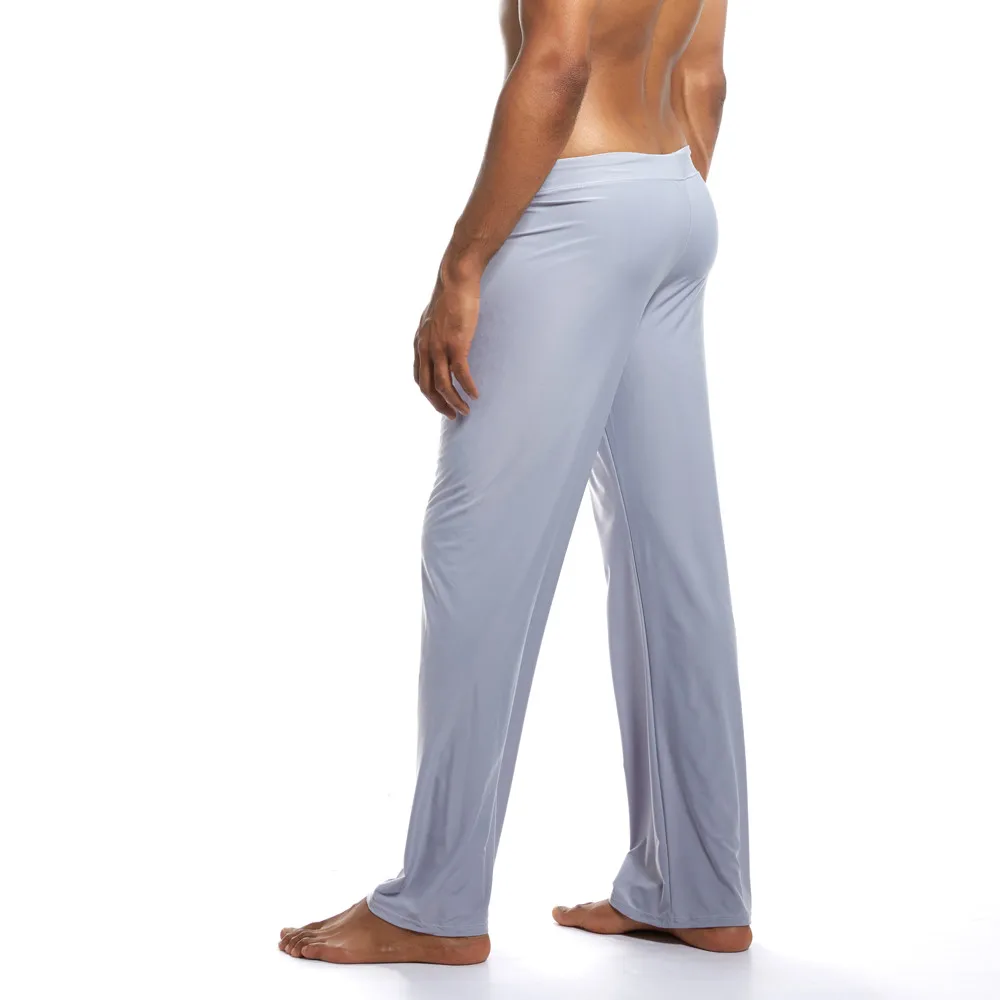 

Men Pants Hip Hop Harem Joggers Pants Men's New Fashion Pure Yoga Pants Tie-up Comfortable Pants L0503
