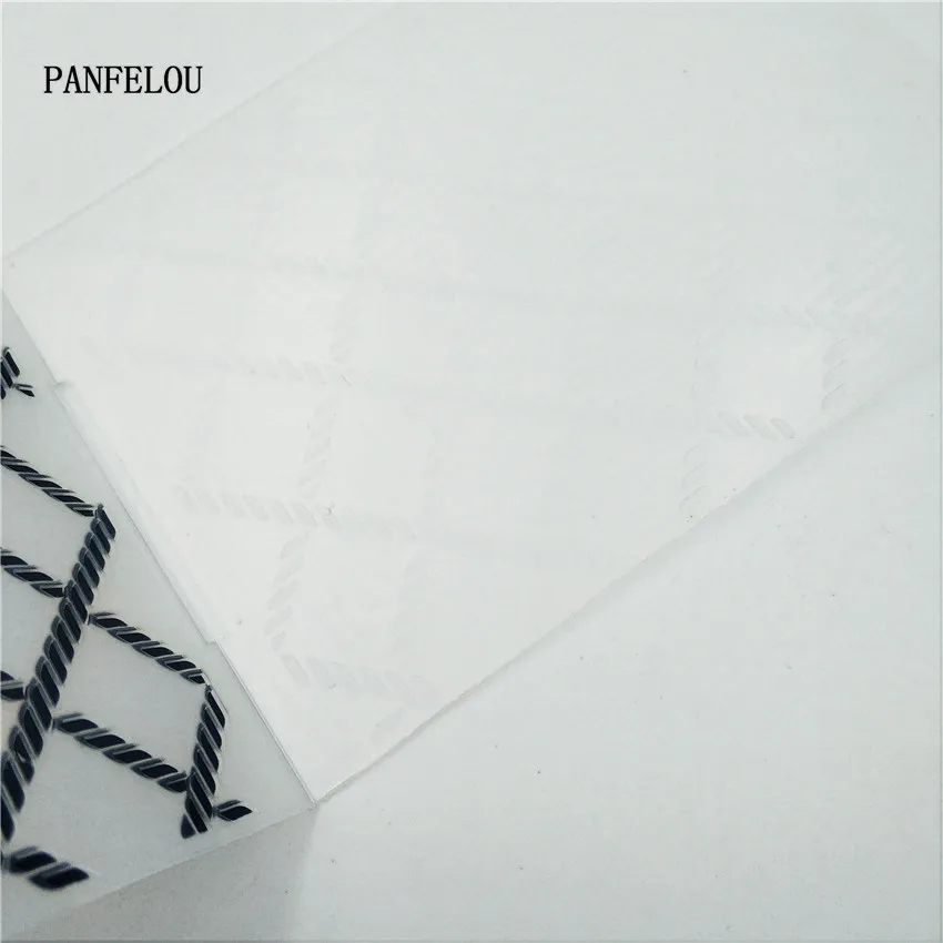 PANFELOU Пасха веревка сетки папки для тиснения пластик скрапбукинга DIY шаблон