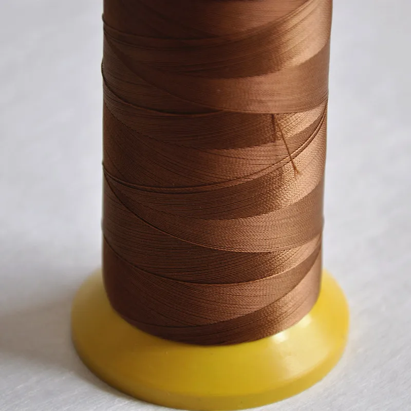 Черные/темно/коричневые/светло коричневые нейлоновые тканые нити для машины