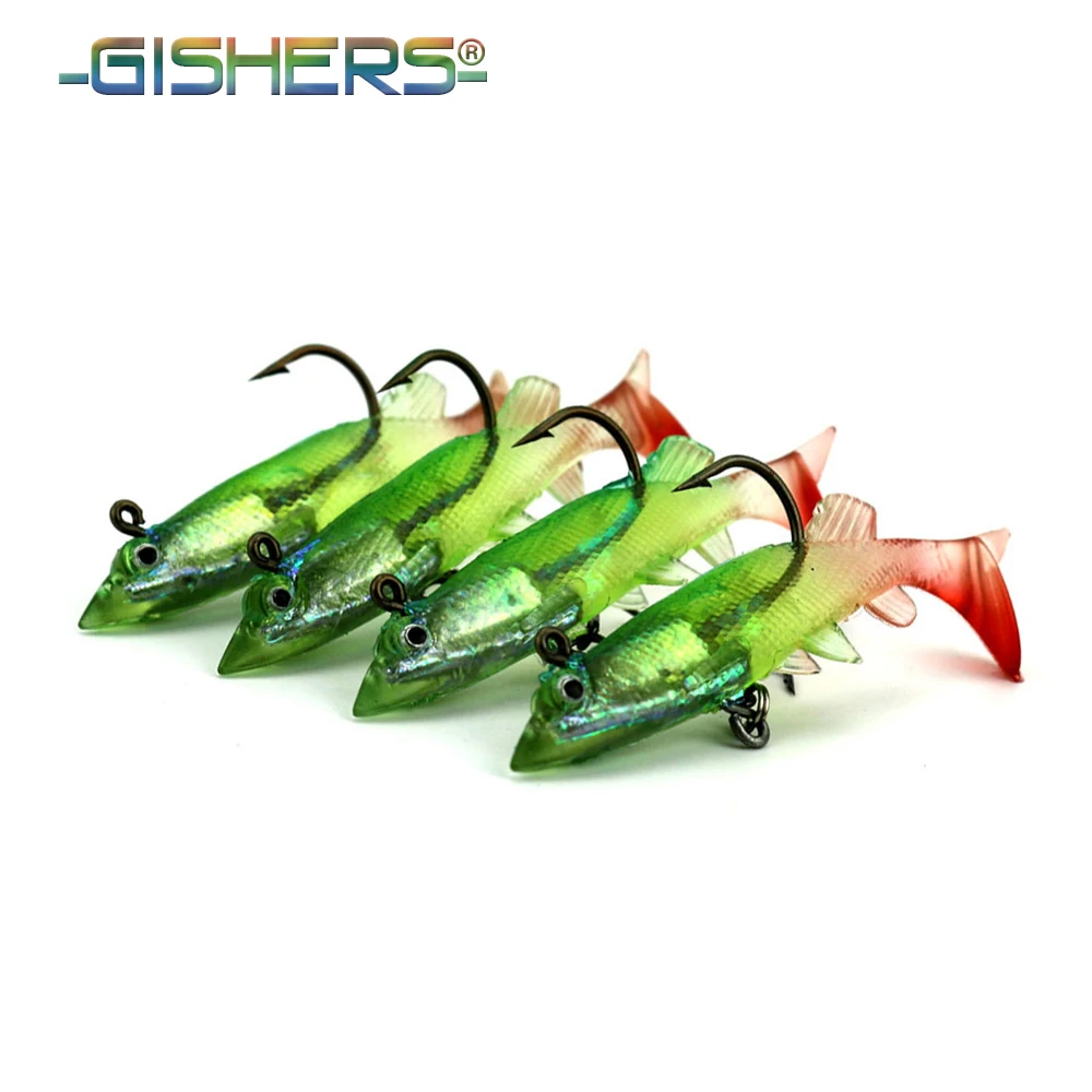 Полосатый Окунь калтер Приманки Ложных Рыбы 8 см Привести Голову 11 г Магазин