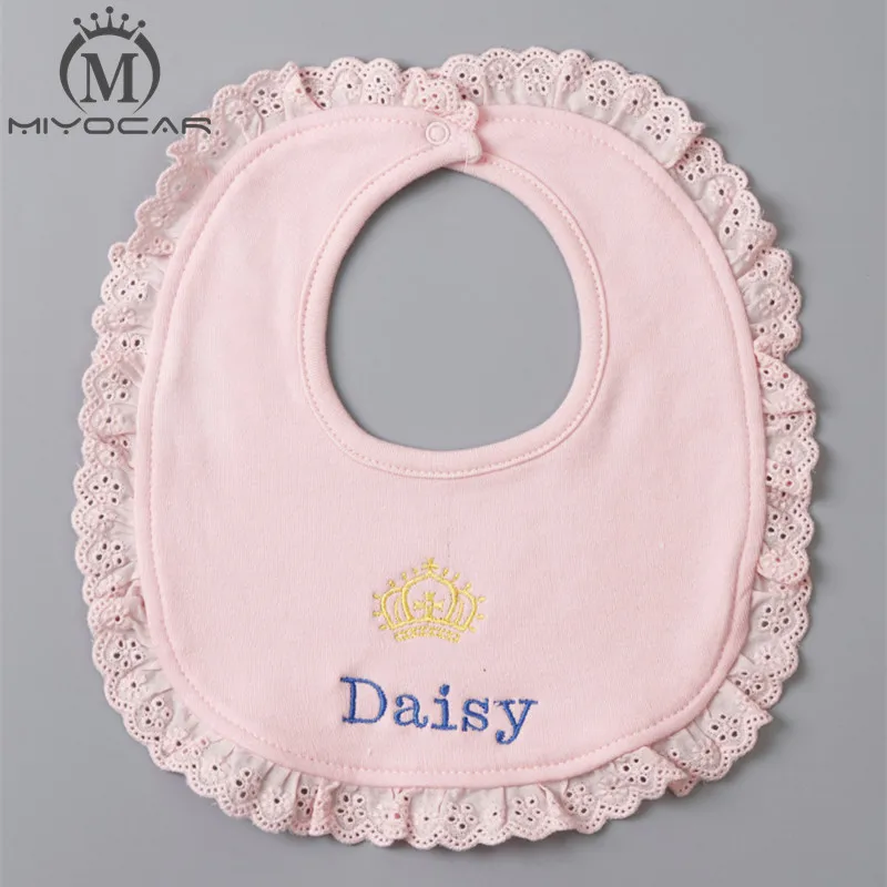 MIYOCAR персонализировать любое имя Детская шляпа детский нагрудник красивая