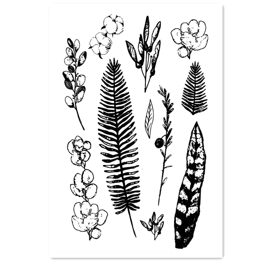 Хлопковый прозрачный силиконовый штамп/уплотнение для скрапбукинга/фотоальбома