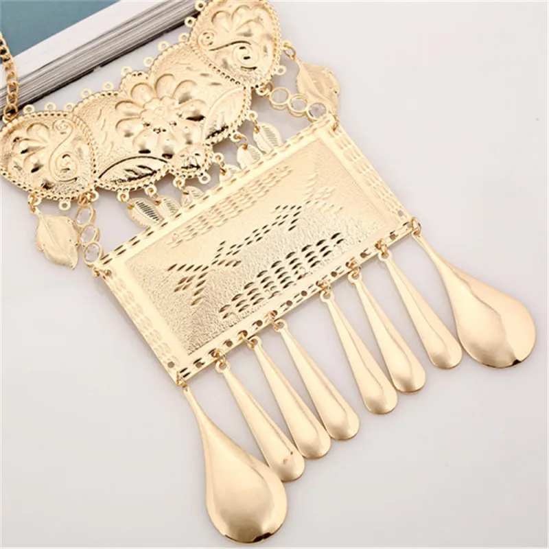 Женские Колье Ожерелье Веревка Сеть Богемия Племенной Этнические Vintage большой