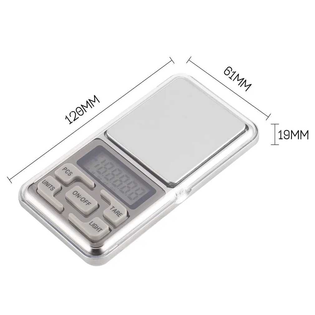 Mini Digital Pocket Scale 200g 0.01g Precision g/tl/oz/ct/gn Weight Measuring for Kitchen Jewellery Gold Tare Weighing | Инструменты