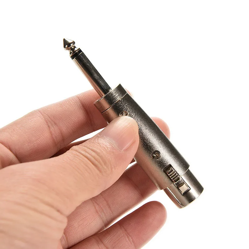 Струйное 1 шт. 3 Pin XLR до 6 35 мм моно Джек свинцово адаптер|Кабели VGA| |