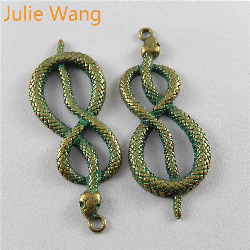 Julie Wang 10 шт. цинковый сплав винтажные античные бронзовые креативные подвески в