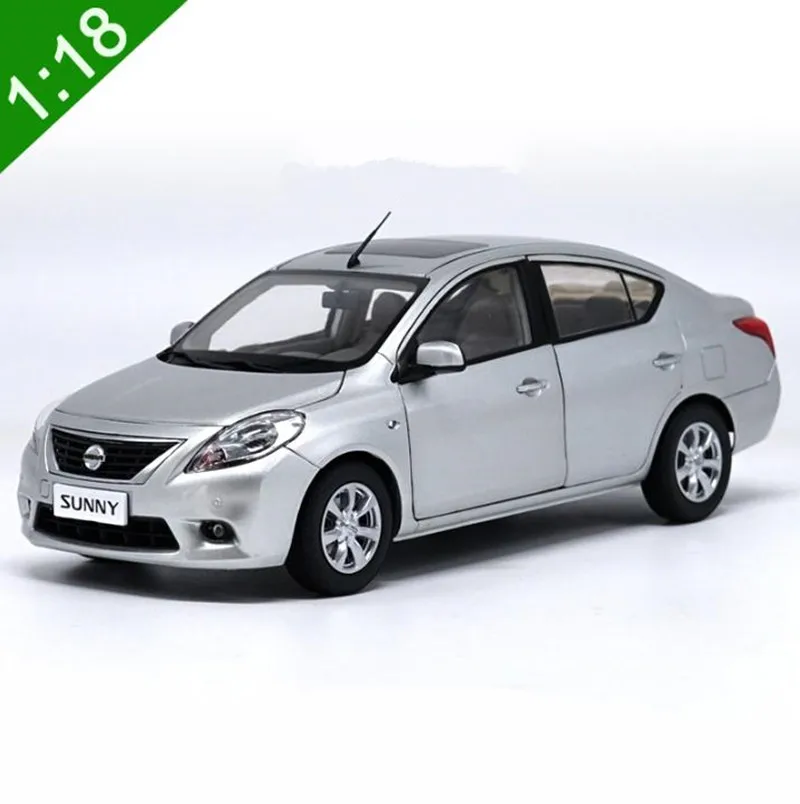 Высокопроизводительная модель Nissan Sunny оригинальная автомобиля из сплава 1:18